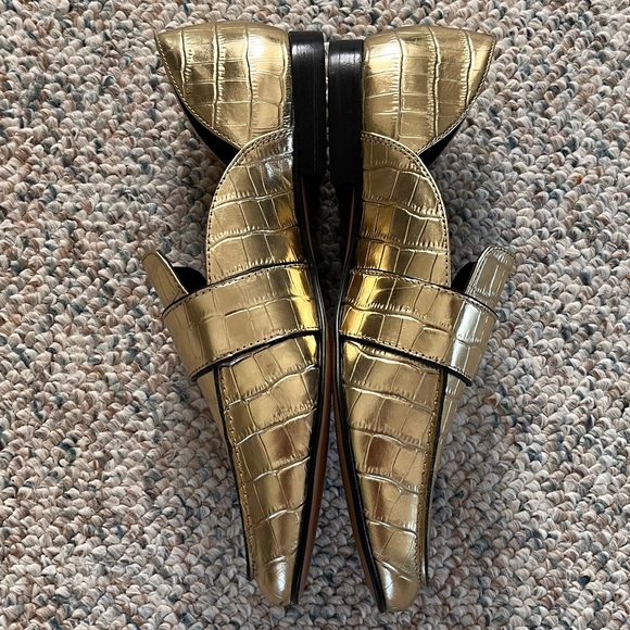 Gold Loafers - Picture 3 of 8